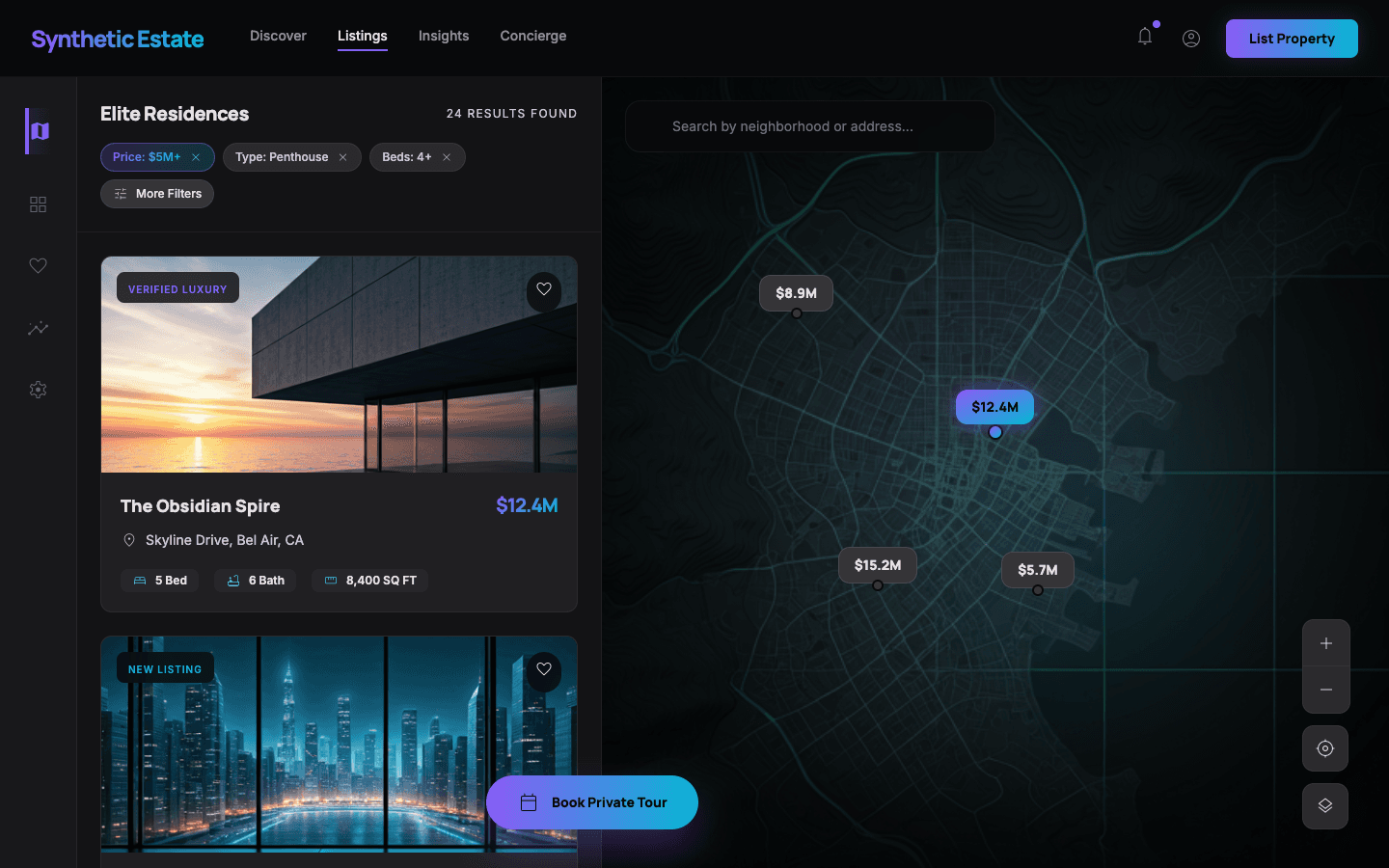 gradient - 매물 지도