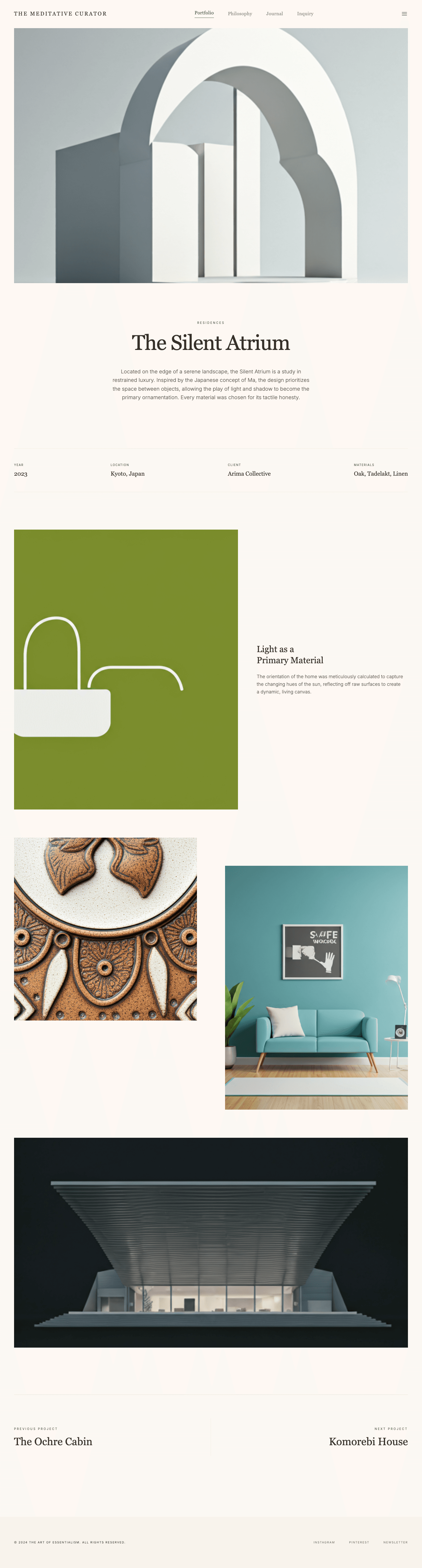 japandi - 포트폴리오 상세