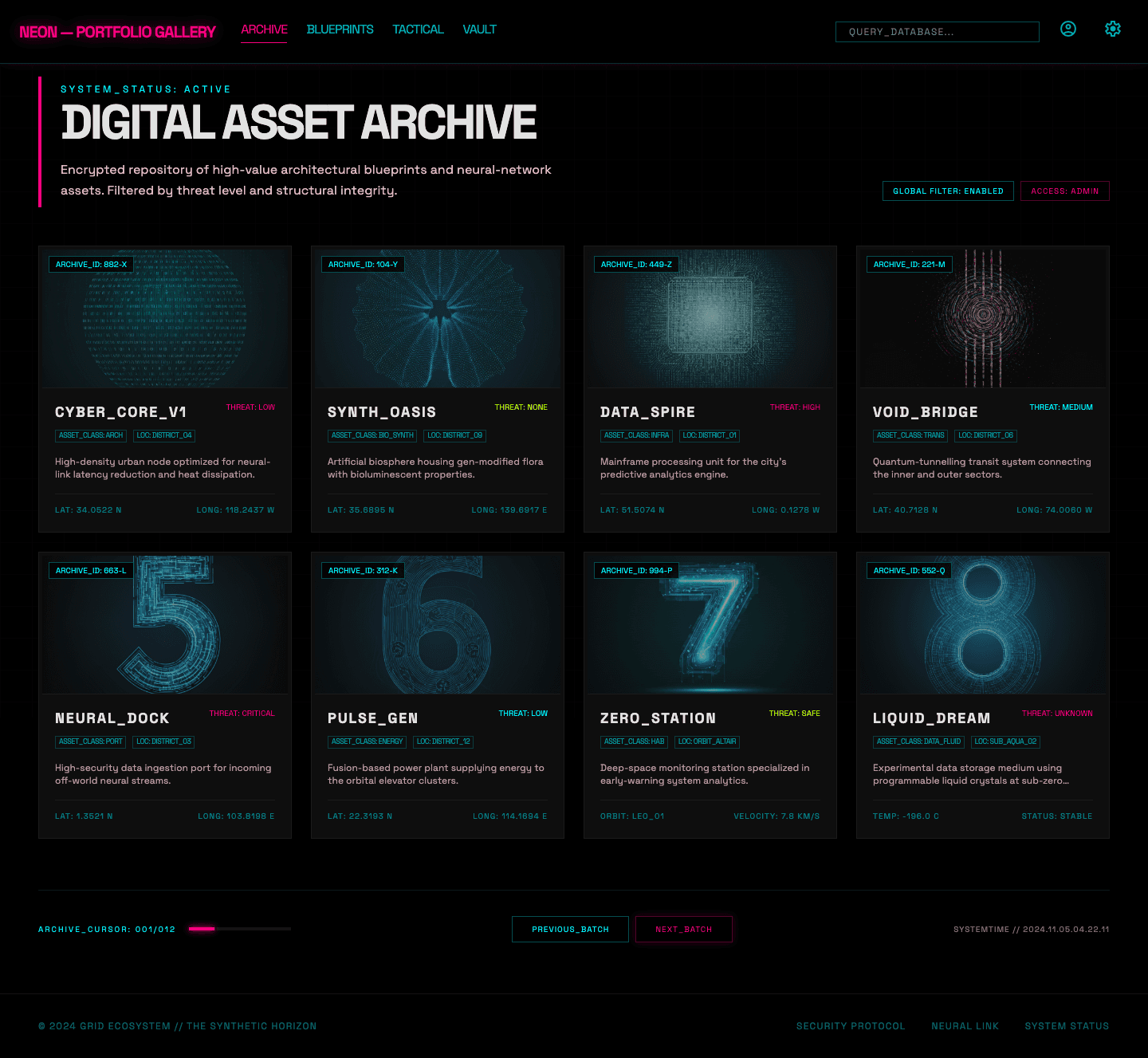 neon - 포트폴리오