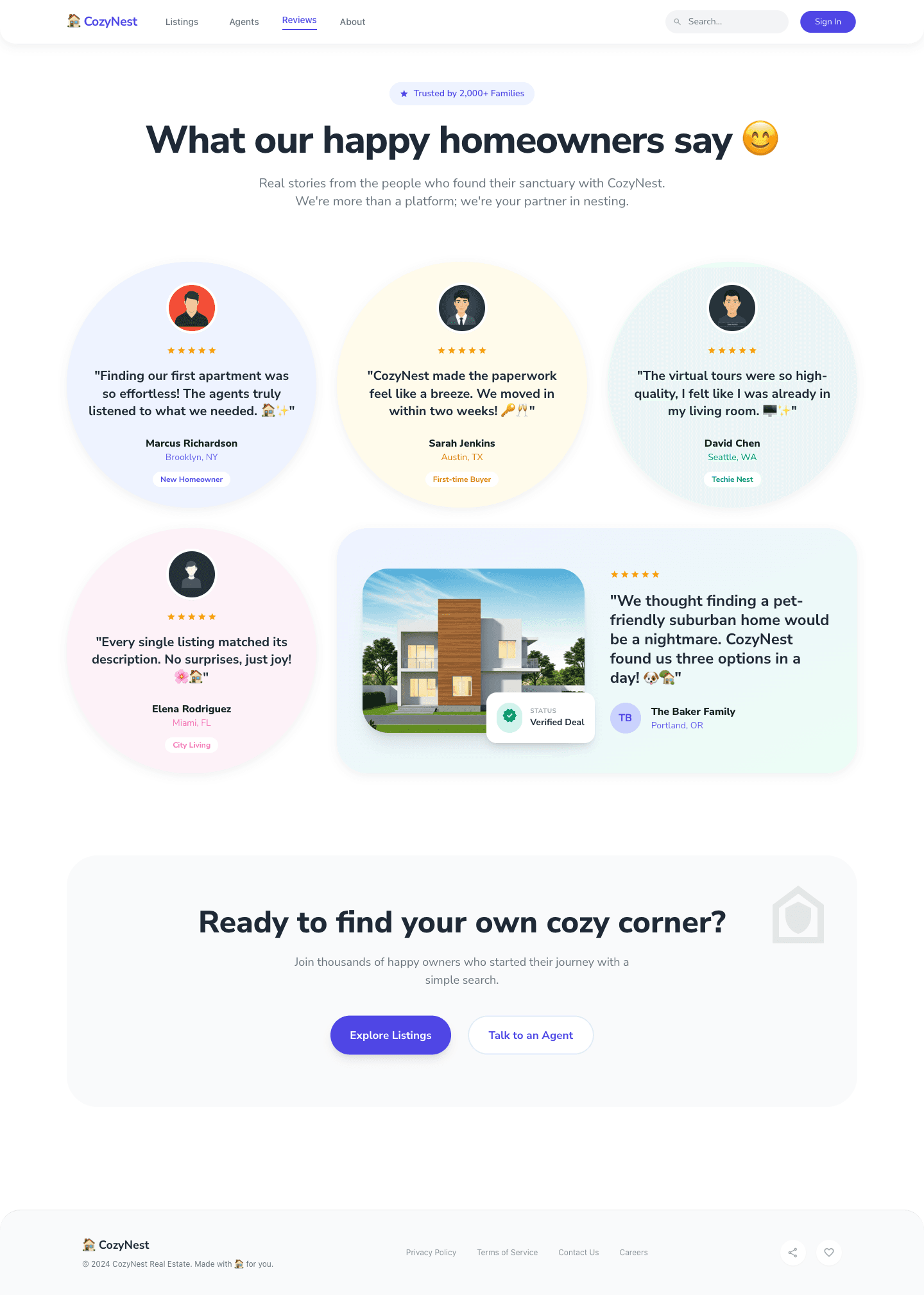 rounded - 고객 후기